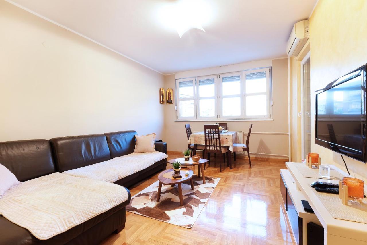 Sky City View Apartment & Big Terrace Belgrade Exterior photo