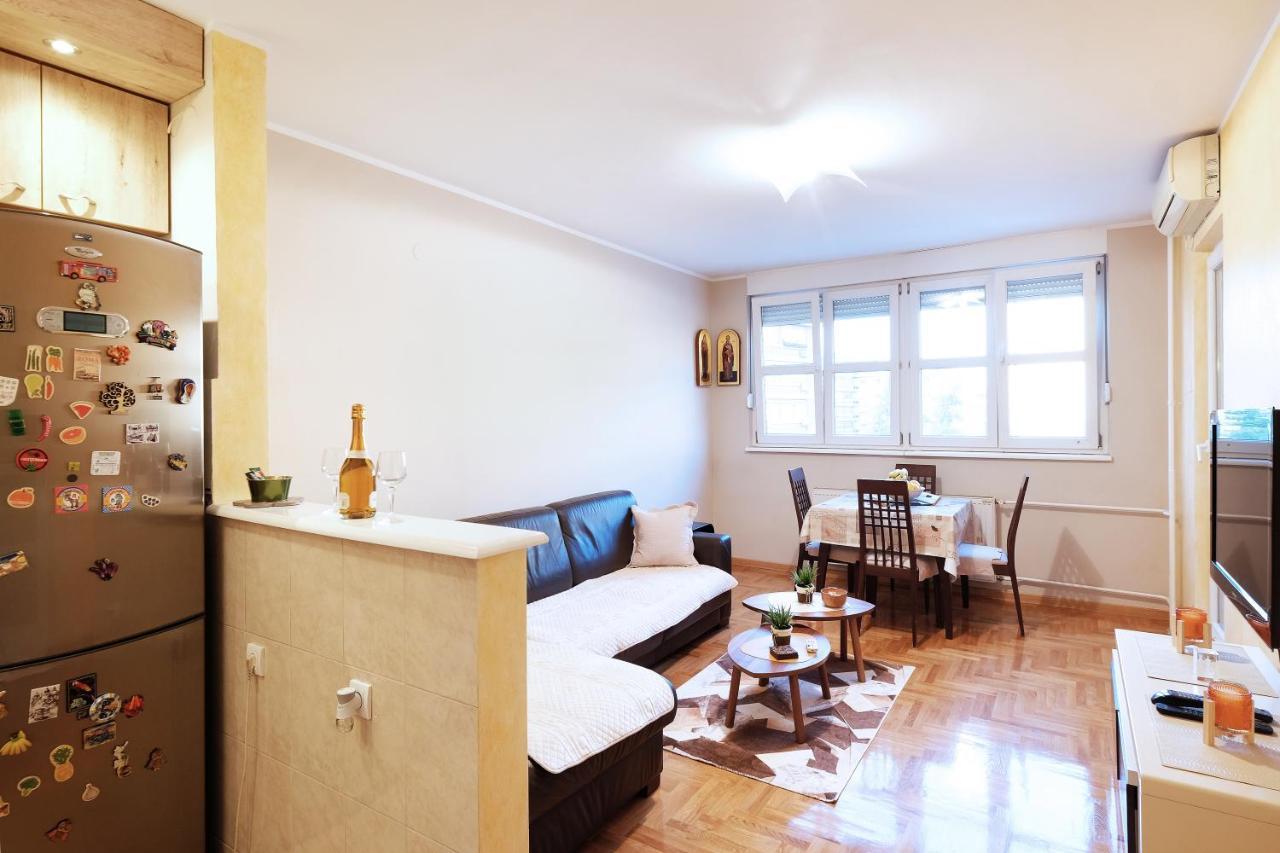 Sky City View Apartment & Big Terrace Belgrade Exterior photo